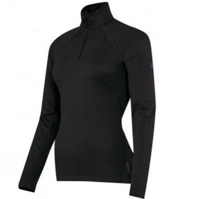 Top Mammut Illiniza Light Zip Pull Mujer - Negras - Chile DOG425918